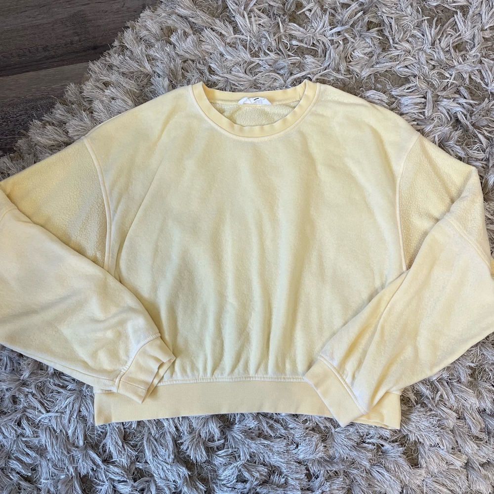 Double Zero Yellow Sweatshirt